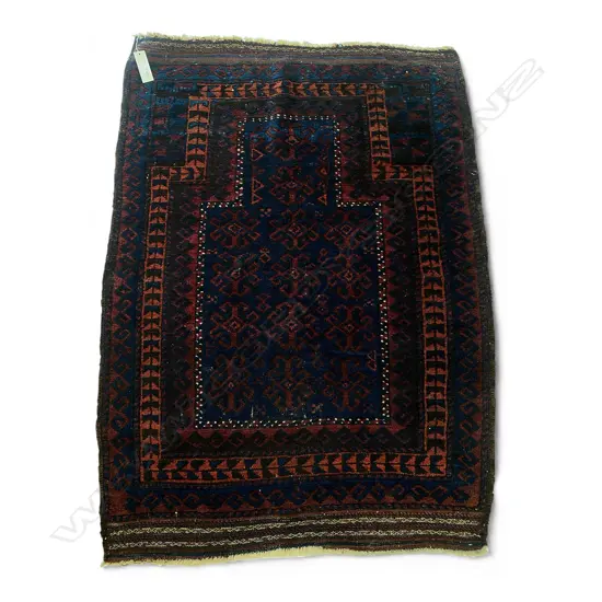 A Beluch prayer rug,